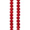 12 Packs: 40 ct. (480 total) Red Faceted Glass Rondelle Beads, 8mm by Bead Landing™